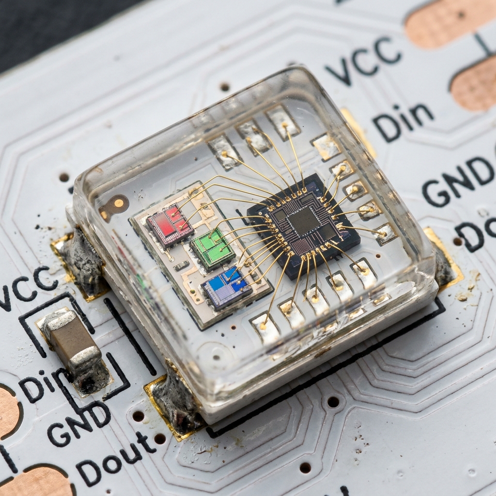 Macro del chip WS2812B